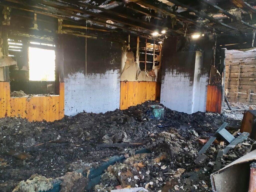 На Волині горів монастир УПЦ МП (фото)