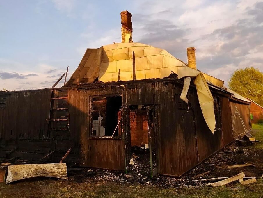 На Волині горів монастир УПЦ МП (фото)