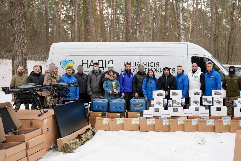 Мавіки, зарядні станції та планшети: БФ молодіжної ініціативи «НАДІЯ», Валерій Дубіль та Анатолій Шкрібляк посилили «Спецпідрозділ Тимура» ГУР
